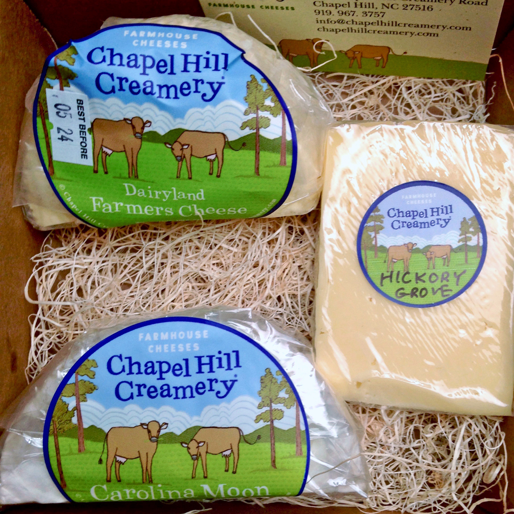 Chapel Hill Creamery cheese, Chapel Hill, NC