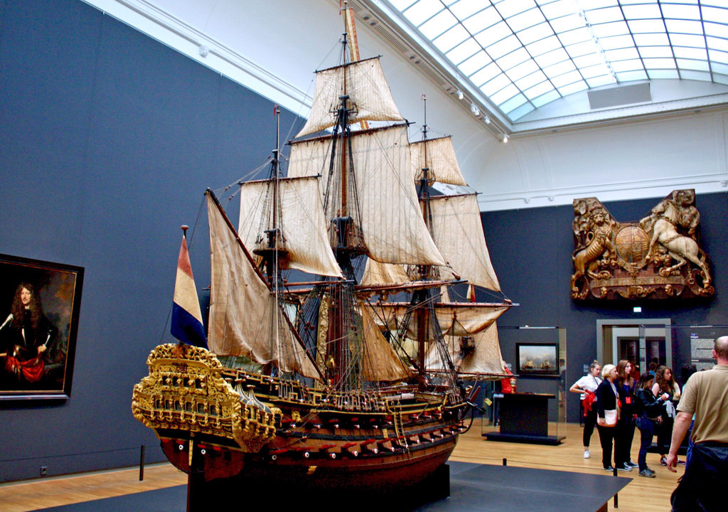 Model of the William Rex_Rijksmuseum_Amsterdam