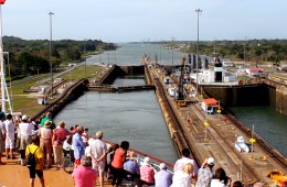 The Panama Canal aboard Cunard’s Queen Elizabeth