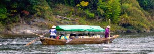 ongboat in the Arakawa River gorge in Nagatoro’s Chichibu-Tama National Park