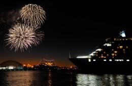 A Royal Rendezvous of Cunard’s Queen Mary and Queen Elizabeth cruise ships