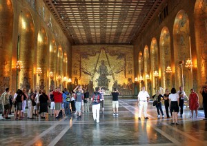 The Golden Hall of City Hall, Stockholm, Sweden