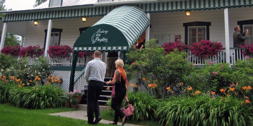 Auberge des Peupliers, zodiac, Charlevoix, Quebec, Canada