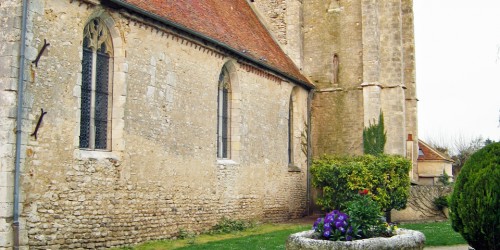 village church in the Burgundy region of France