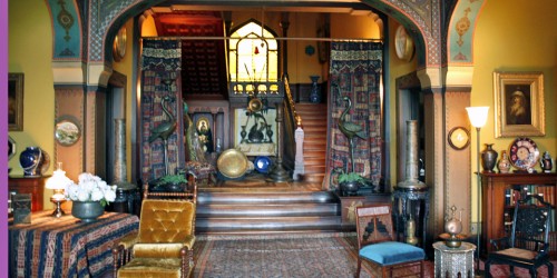 foyer of Olana, Catskill, New York