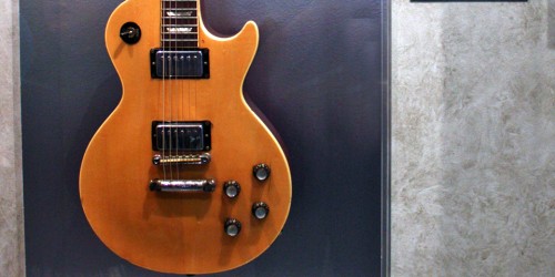 Bruce Springsteen’s Electric Guitar, Rock and Roll Hall of Fame, Cleveland, Ohio