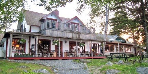 main lodge, Moosehead Lake, Maine