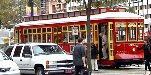 streetcar, New Orleans, Louisiana