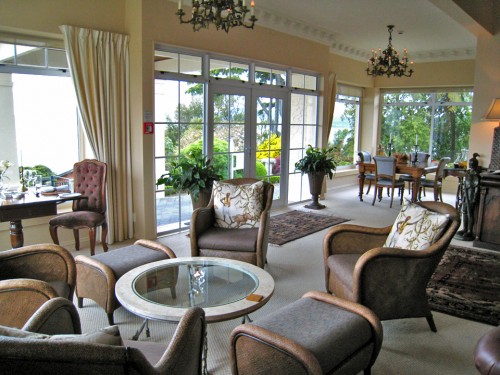 Peppers on the Point main house, Rotorua, New Zealand