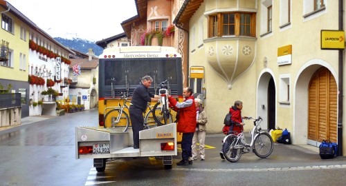 post bus from Zernez to Val Müstair