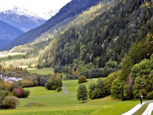 hiking trails, Val Müstair, Switzerland