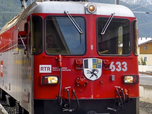 Rhätische Bahn railway, Switzerland