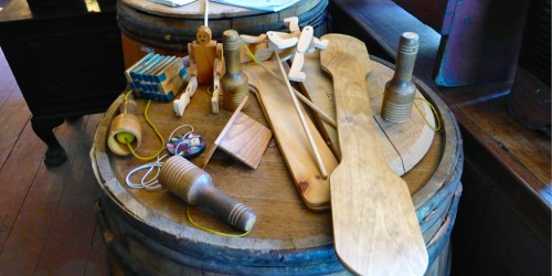 wooden toys, Shelburne County Museum, Nova Scotia