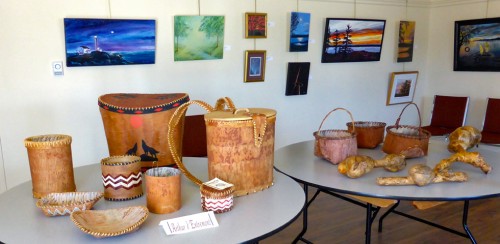 Mi'kmaq art,, Musee der Acadiens des Pubnicos, Nova Scotia