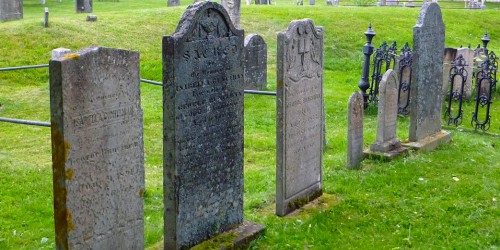 historic graveyard, Annapolis Royal, Nova Scotia