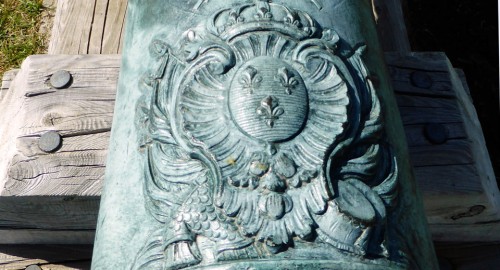 French cannon, Fort Anne National Historic Site, Annapolis Royal, Nova Scotia