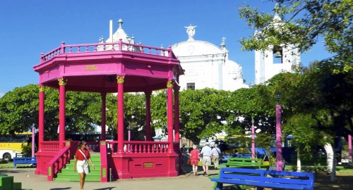 Parque Evaristo Carazo, Rivas, Nicaragua, named for the Nicaraguan President (1887-89)