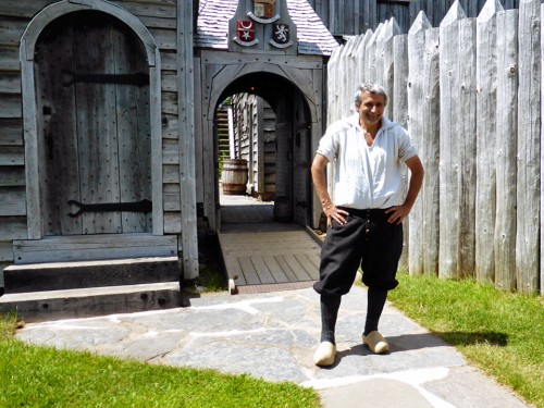Wayne Melanson, Port Royal National Historic Site, Nova Scotia