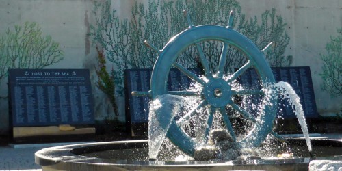 Lost to the Sea monument, Yarmouth, Nova Scotia