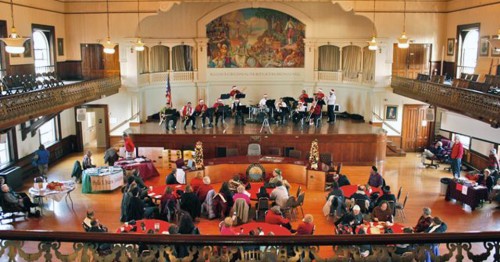 Big Band Concert, City Hall, Gloucester, Massachusetts