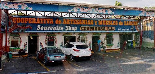 shop in Sarchi, Costa Rica