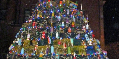 lobster pot tree, Gloucester, Massachusetts