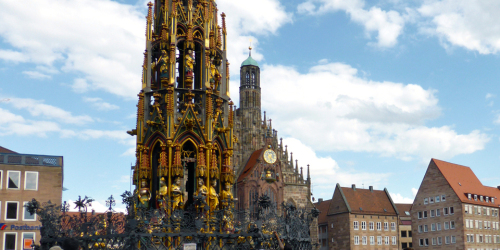 Hauptmarkt, the Market Square, Nuremberg