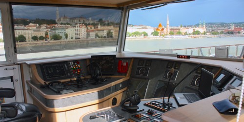 wheelhouse, Viking River Cruises' Viking Njord
