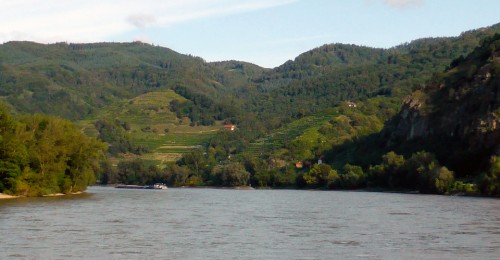 The Wachau Valley viewed from the Viking Njord