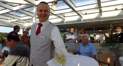aquavit for Past passengers on the Aquavit Terrace aboard the Viking Njord