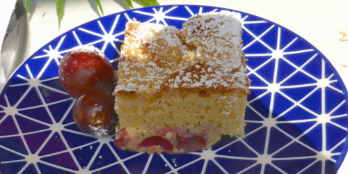 cake at afternoon tea aboard the Viking Njord