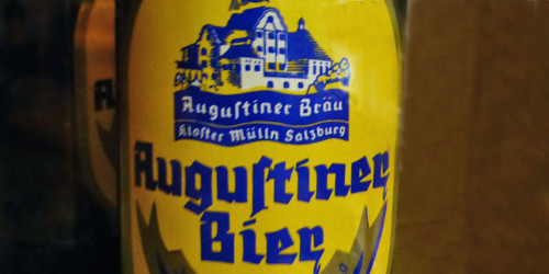 Augustiner bier, Salzburg, Austria