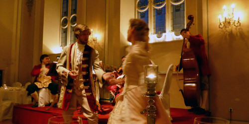 Mozart concert and dinner at Stiftskeller St. Peter, Salzburg, Austria