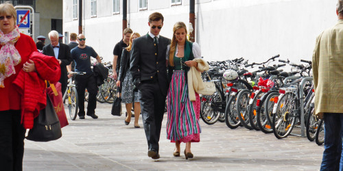 Salzburg, Austria during the Music Festival