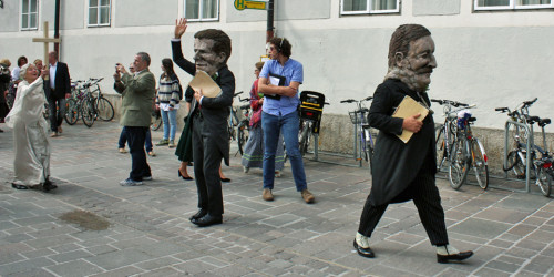 festival parade, Salzburg, Austria