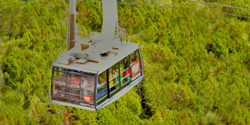 cable car Hungerburg, Innsbruck, Austria