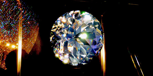 Centenar. at 300,000 carats the world's largest jewelry stone, Swarovski Crystal Worlds