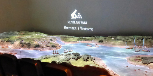 Musée du Fort diorama, Quebec City