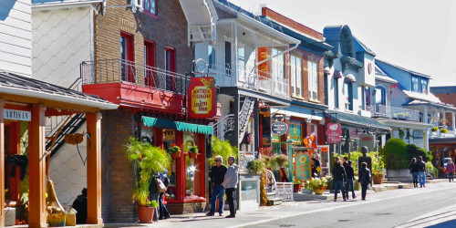 rue Saint-Jean-Baptiste, Baie Saint-Paul, Charlevoix, Quebec, Canada