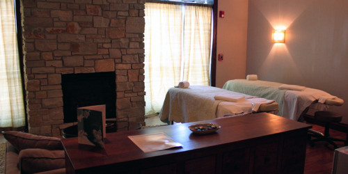 couple's massage room, The Osthoff Resort, Elkhart Lake, Wisconsin