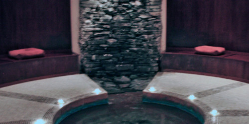 meditation area, Aspira Spa, The Osthoff Resort, Elkhart Lake, Wisconsin