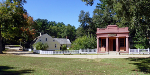 Thompson Bank, Old Sturbridge Village, Sturbridge, Massachusetts