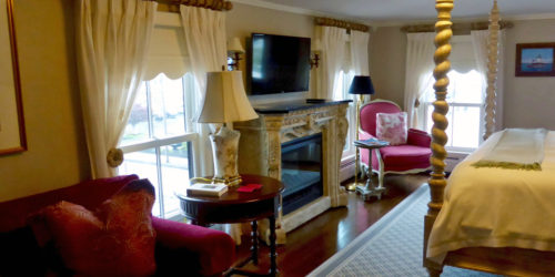 Katherine H. Hepburn Suite, Three Stories, Saybrook Point Inn & Spa, Old Saybrook, CT