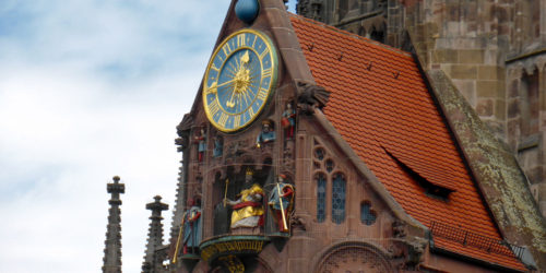 Frauenkirche’s glockenspiel, Nuremberg, Germany