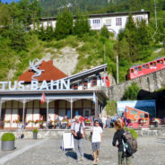 Mt. Pilatus: a voyage on a boat, train, cable cars and a bus