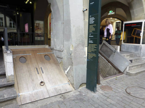 cellar doors, Bern, Switzerland