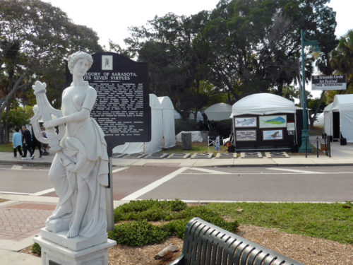 St. Armand's Circle Art Festival, Sarasota, Florida