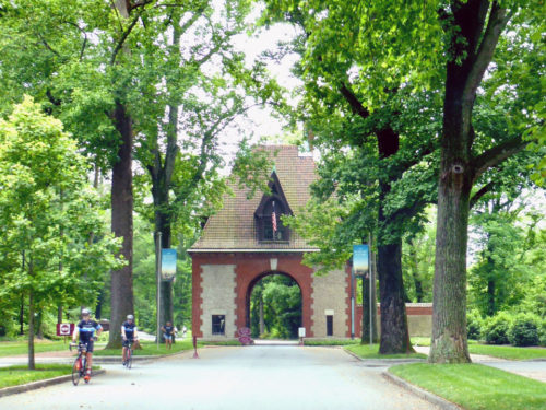 entrance to the Biltmore Estate, Asheville, North Carolina