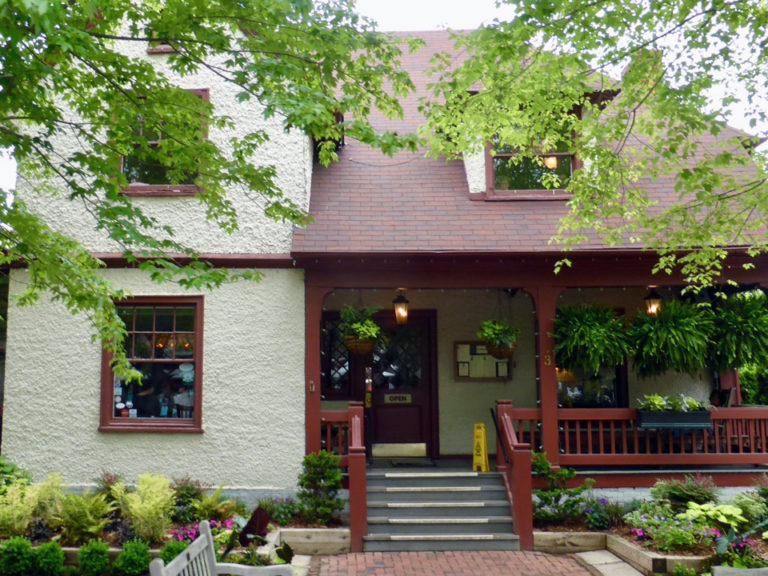 Corner Kitchen, Biltmore Village, Asheville, NC pebbledash Notable