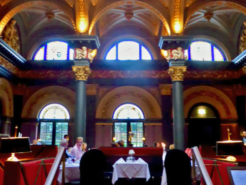 Merchant Hotel's Great Room restaurant, Belfast, Northern Ireland